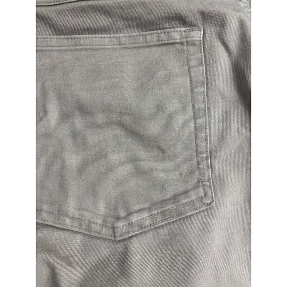 Duluth Flex Fire Hose Pants Mens 36x32 Tan Standard Fit Canvas Work Durable - Picture 11 of 12